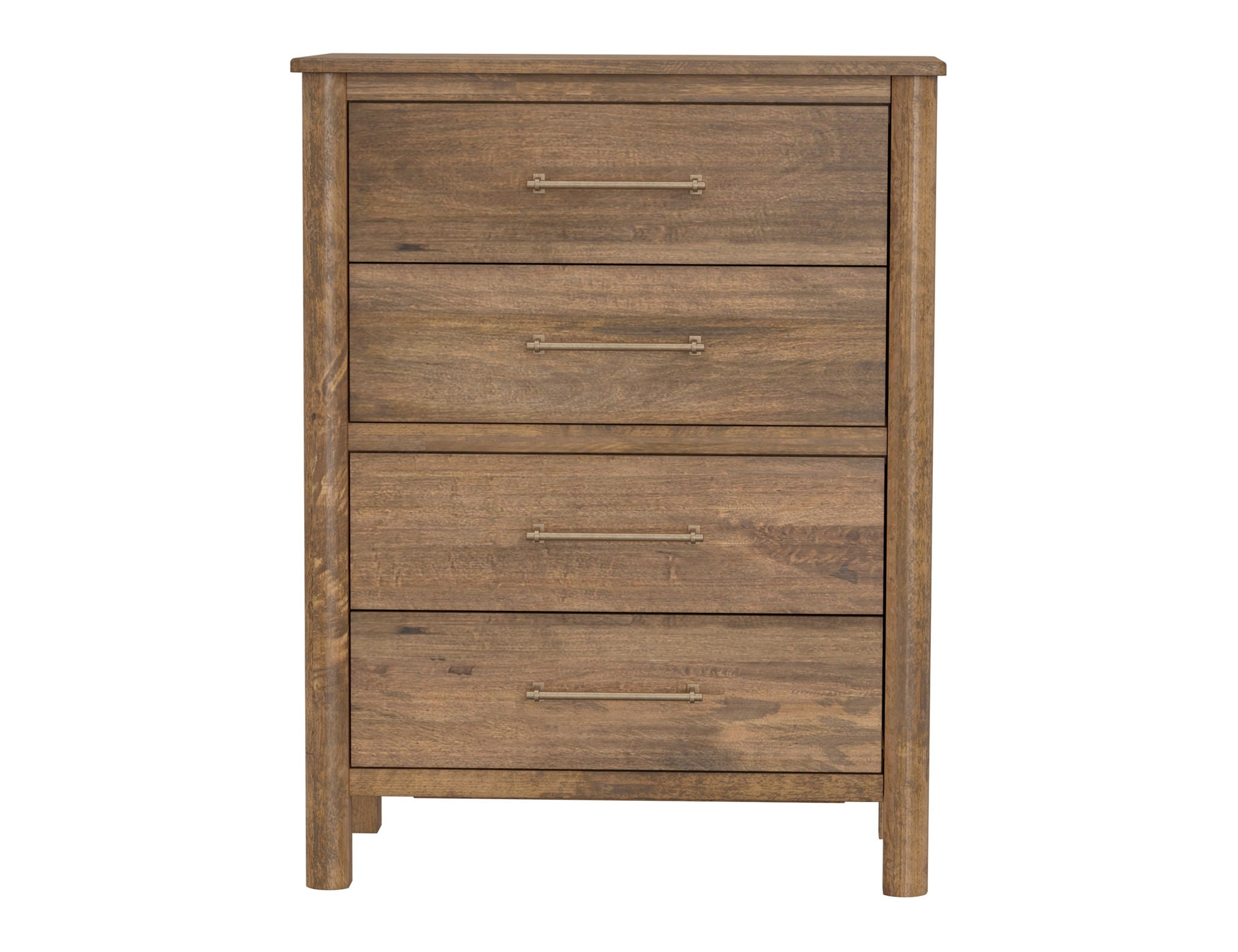 Olimpia Towny Brown 4-Drawer Chest