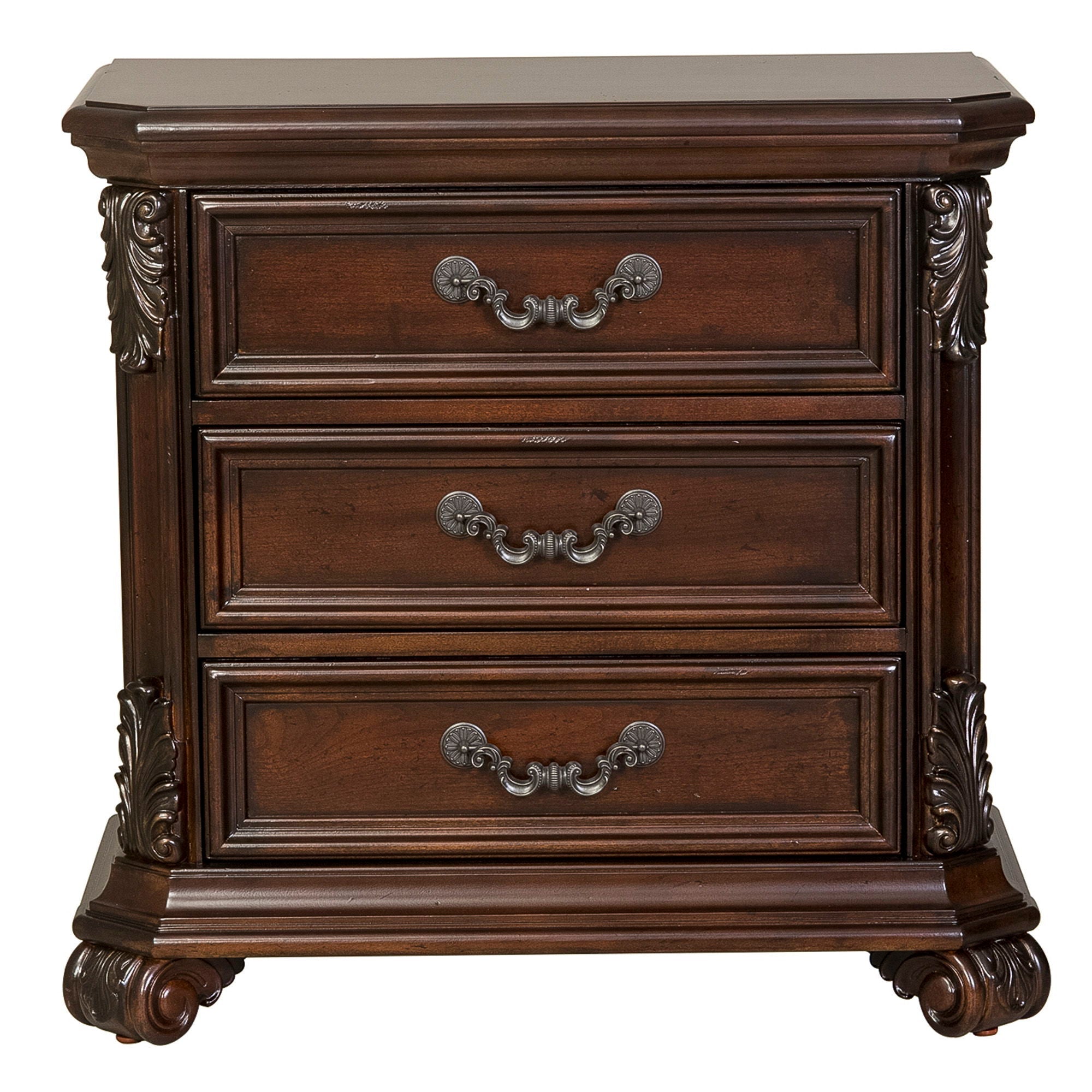 Messina Estates 3 Drawer Nightstand