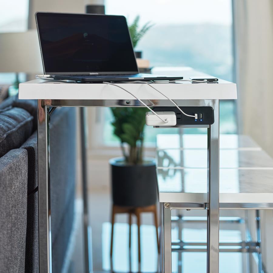 Marmot 4-Piece Rectangular Counter Height Table Set