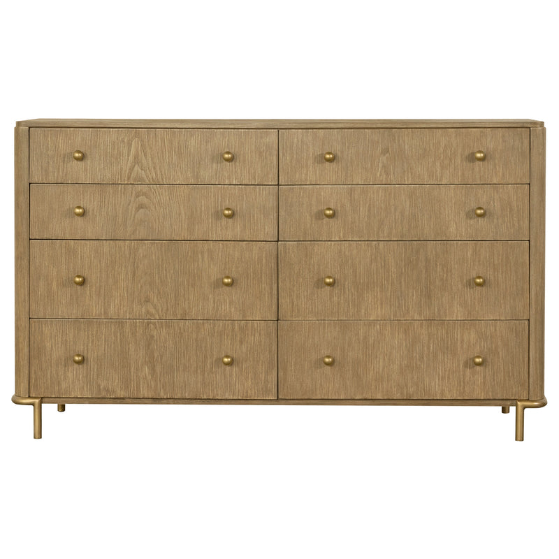 Arini 5 Pc Bedroom Set (Queen Bed, Nightstand, Dresser, Mirror and Chest)