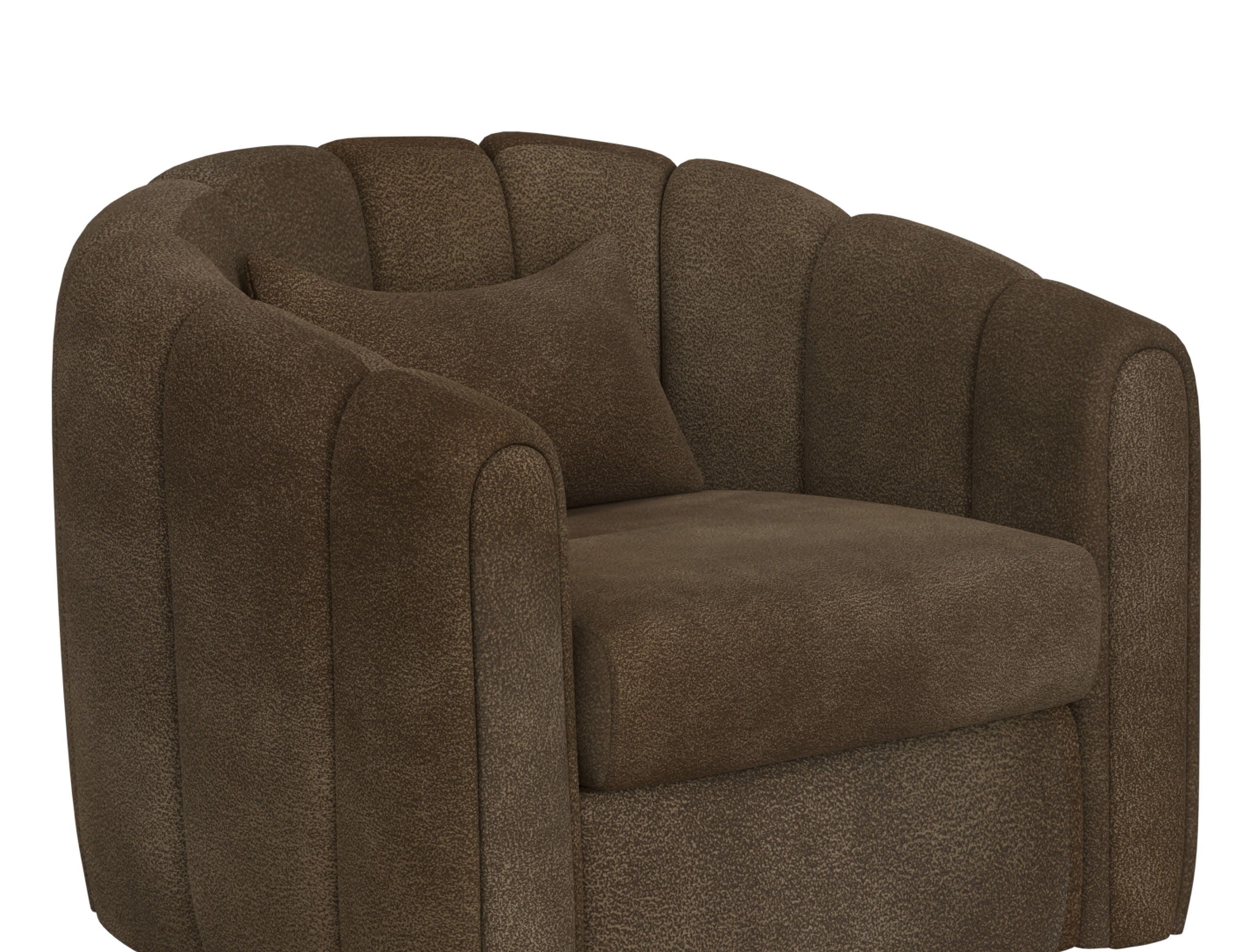 Viera Armchair Swivel Glider Wooden Frame