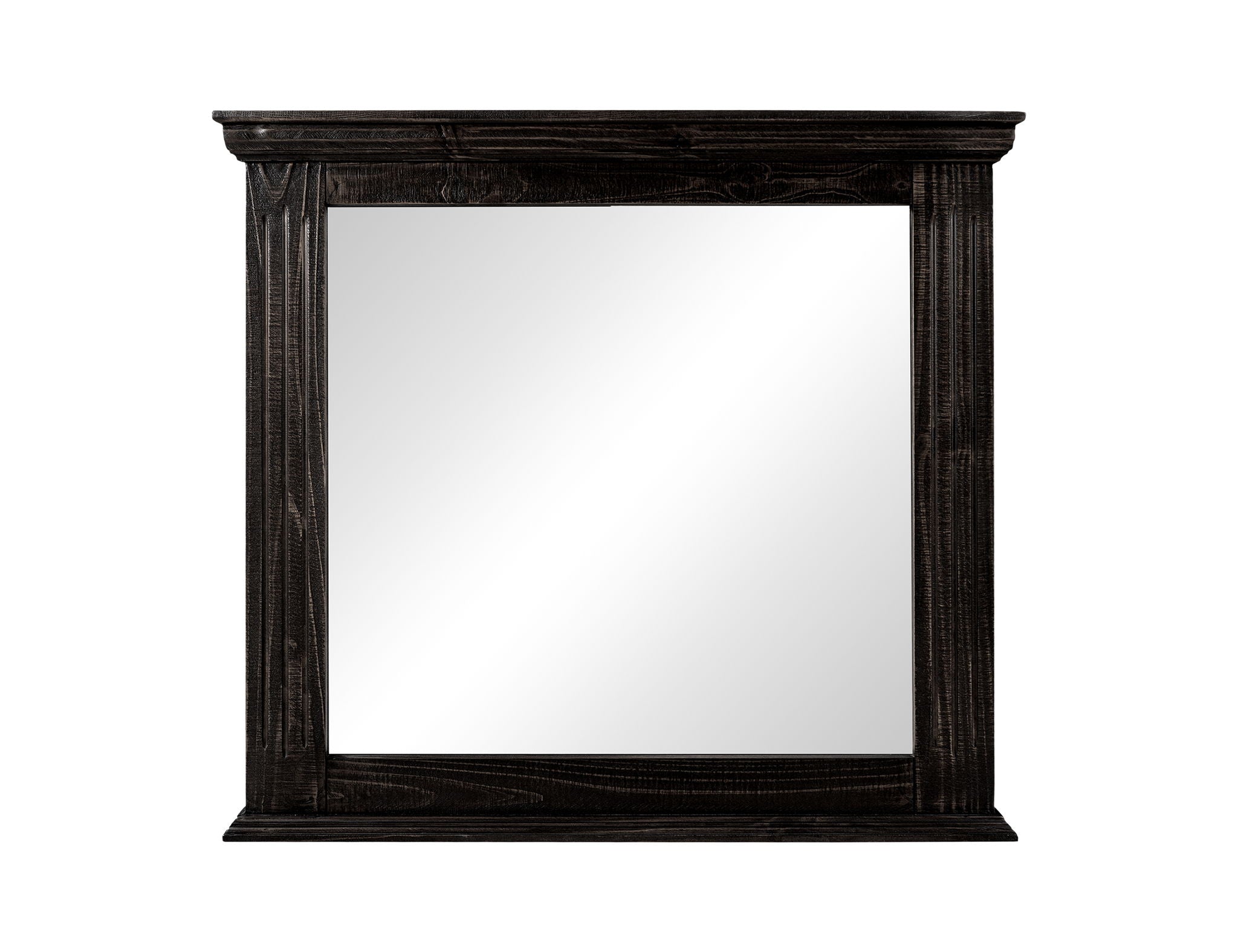 Terra Transitional Bedroom Mirror Solid Pine