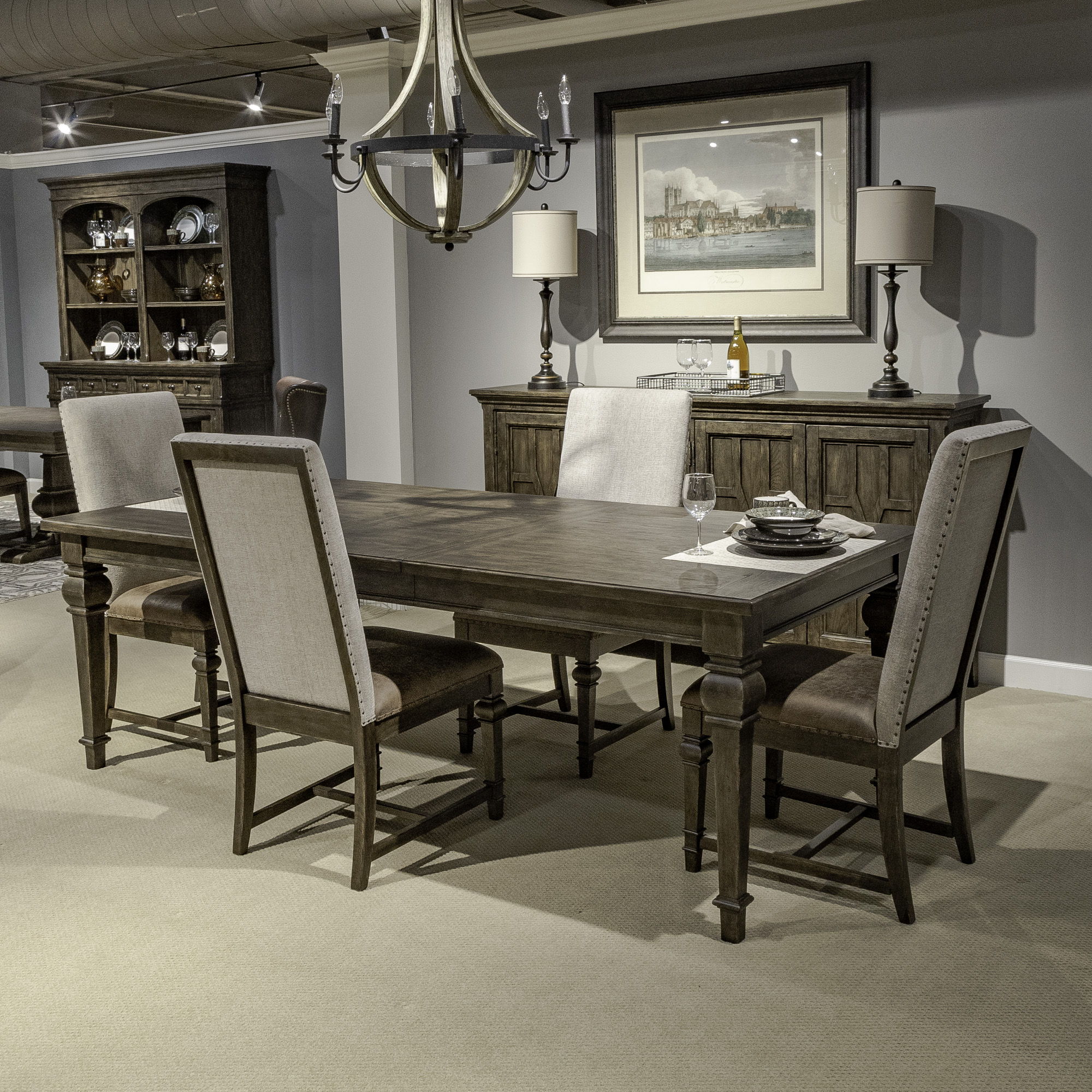 Paradise Valley Rectangular Dining Table Set
