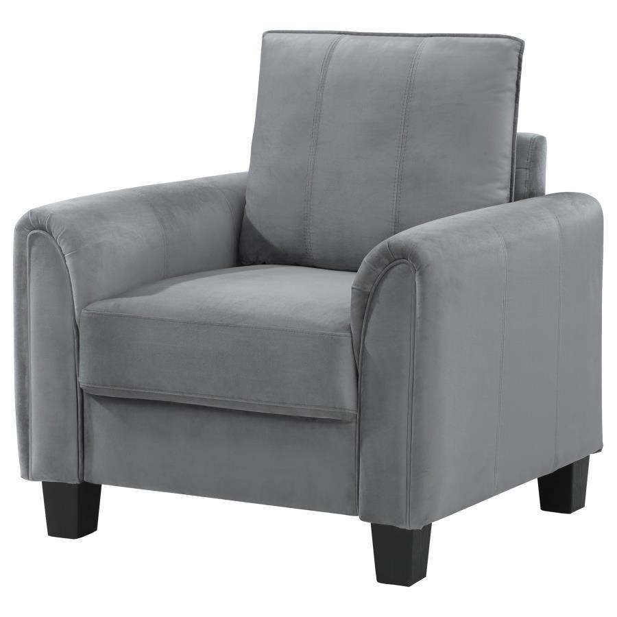 Davis - Upholstered Rolled Arm Accent Chair