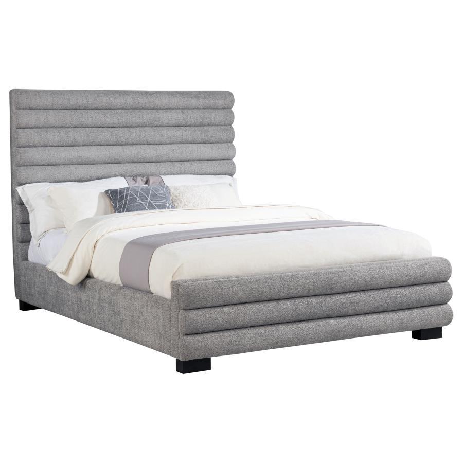 Patricia Queen Boucle Upholstered Bed