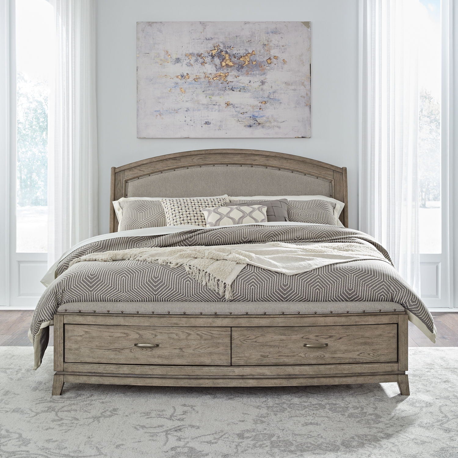 Avalon Upholstered Storage Bed