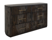Balam 6 Dresser – Oil Black Mango & Teak Wood