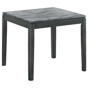 Mozzi - Square Faux Marble Side End Table