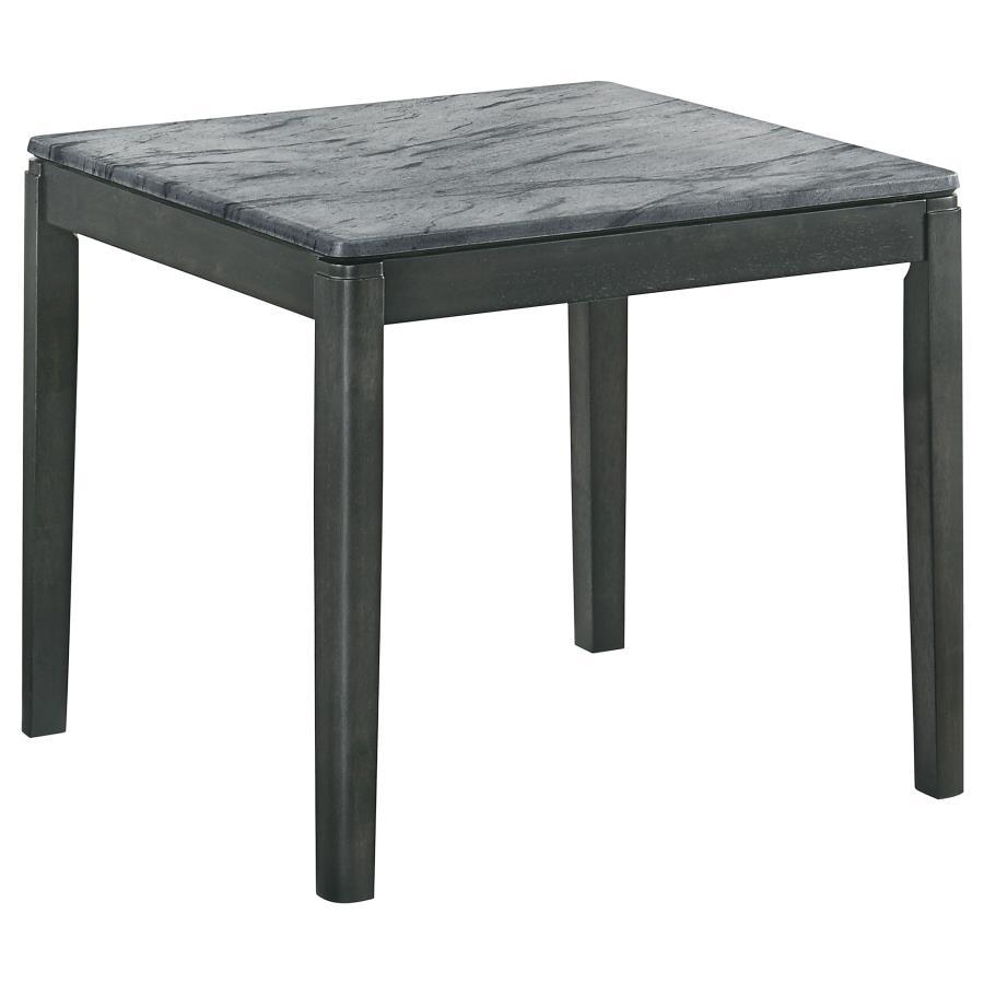 Mozzi - Square Faux Marble Side End Table