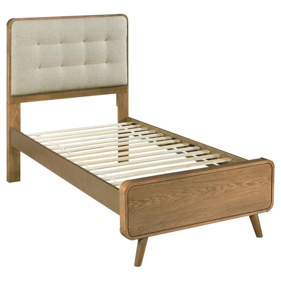 Robyn Mid-Century Wood Panel Bed
