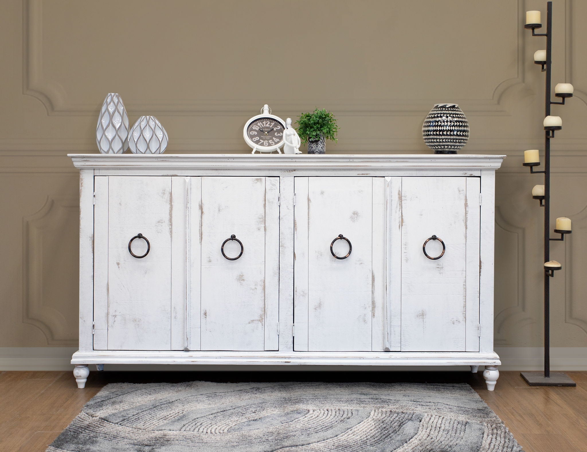 Capri 4 Door Console in Charcoal