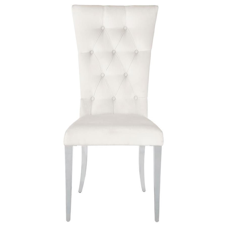 Kerwin Velvet Upholstered Dining Side Chair (Set of 2)