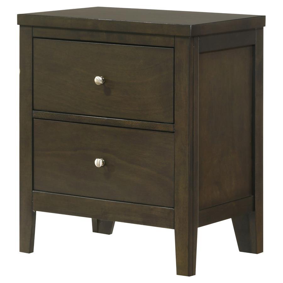 2-Drawer Nightstand Bedside Table