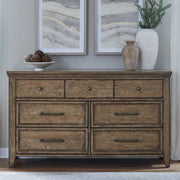 Carolina Park - 7 Drawer Dresser - Brown