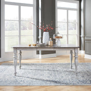 Ocean Isle Rectangular Leg Dining Table