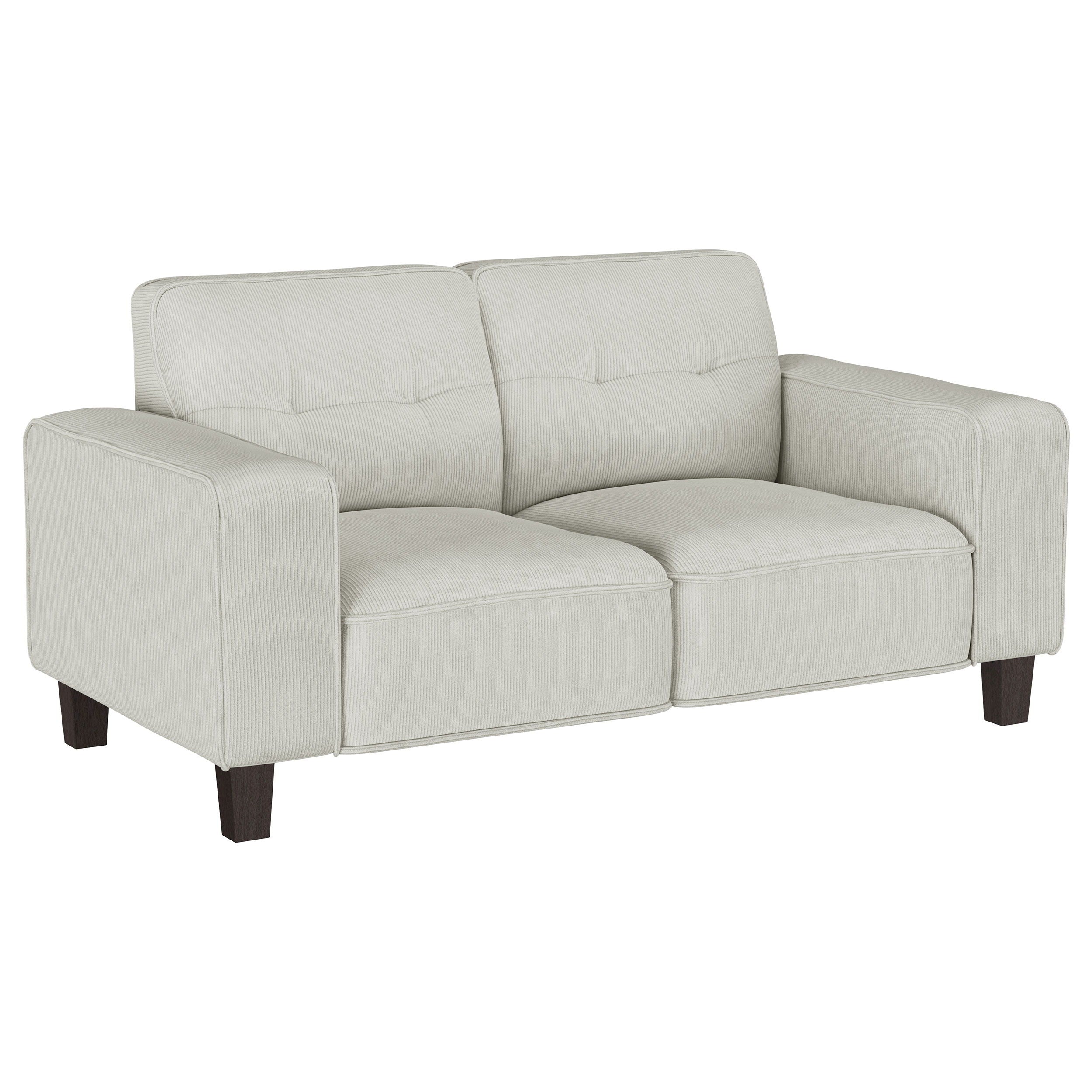 Deerhurst - Upholstered Track Arm Tufted Loveseat