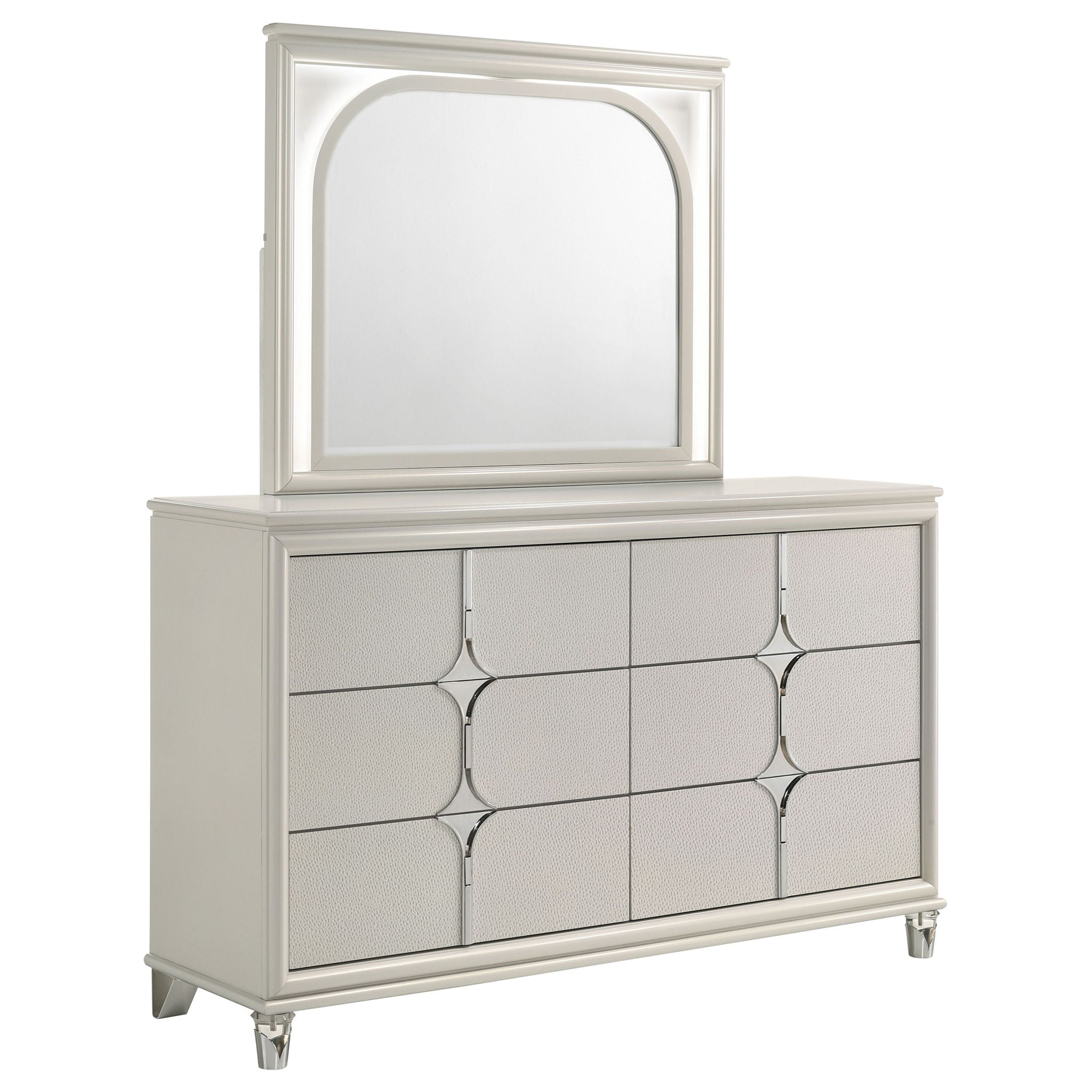 Olivia 6-Drawer Dresser Cabinet