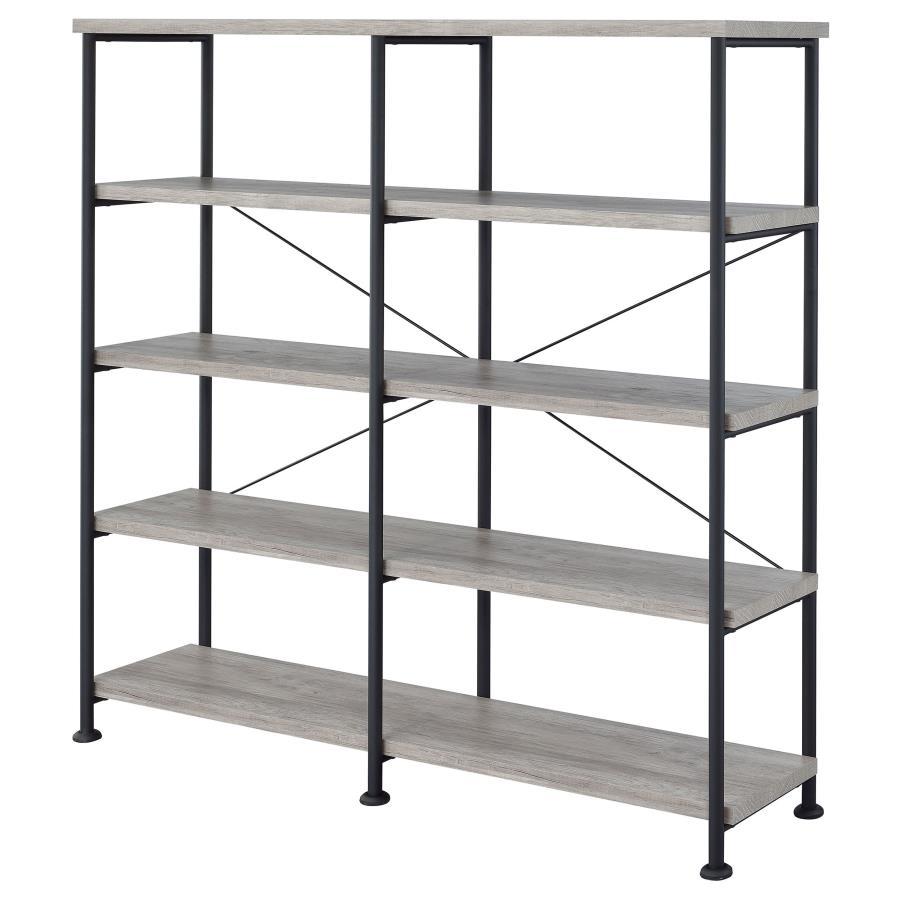 Analiese 4-Shelf Double Bookshelf