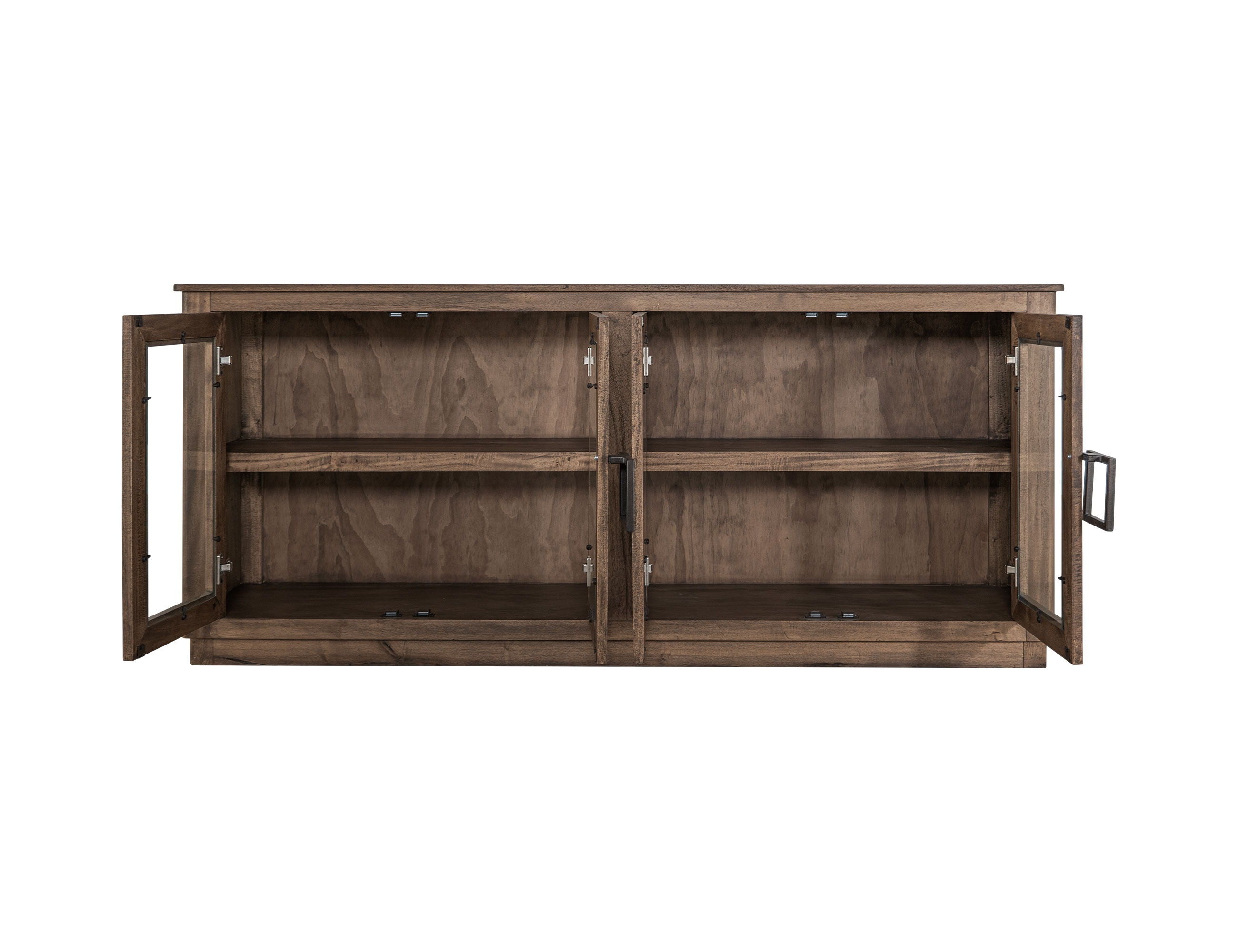 Samara Console – Solid Melina Wood 4-Door