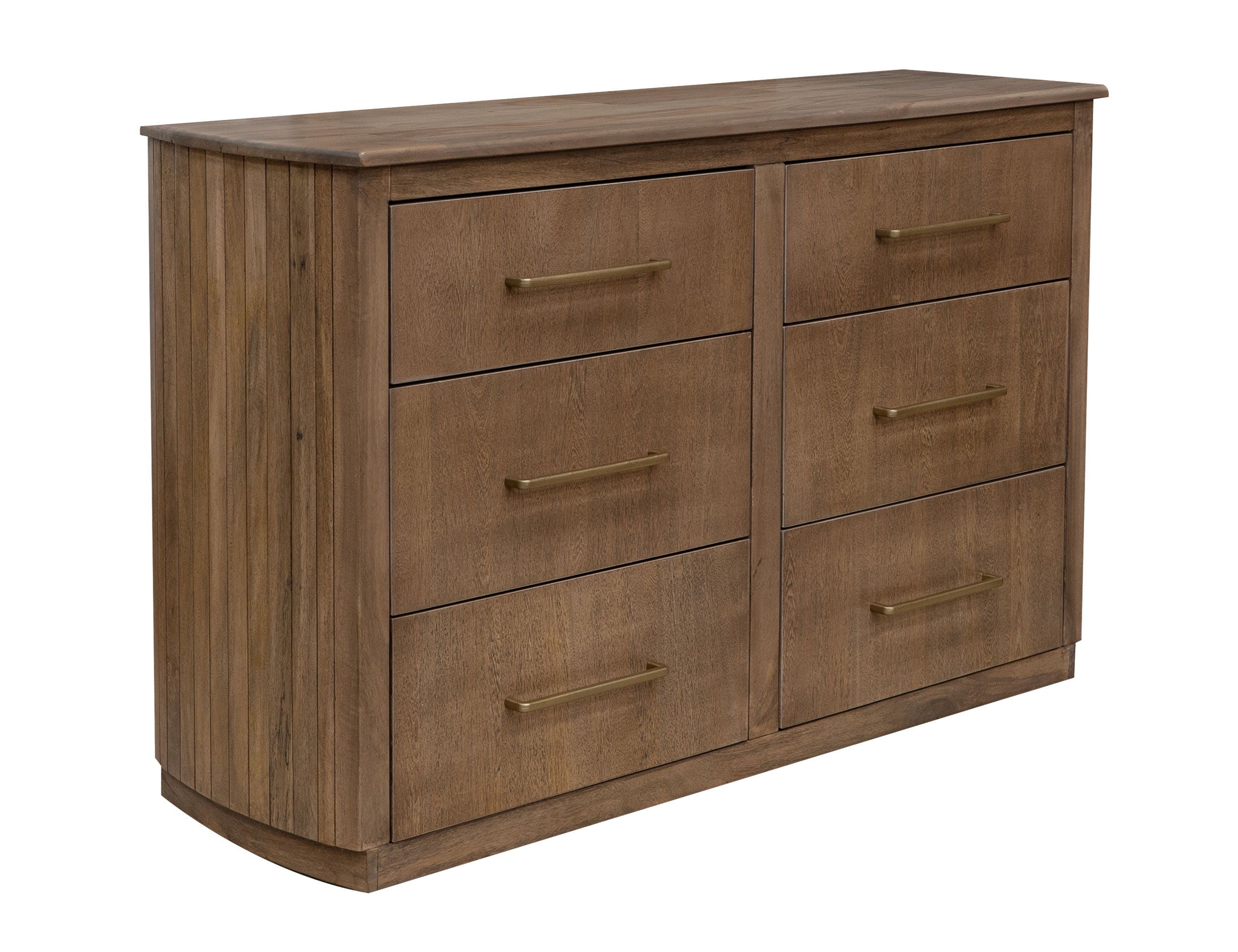 Mezquite 6 Drawer Dresser in Brown