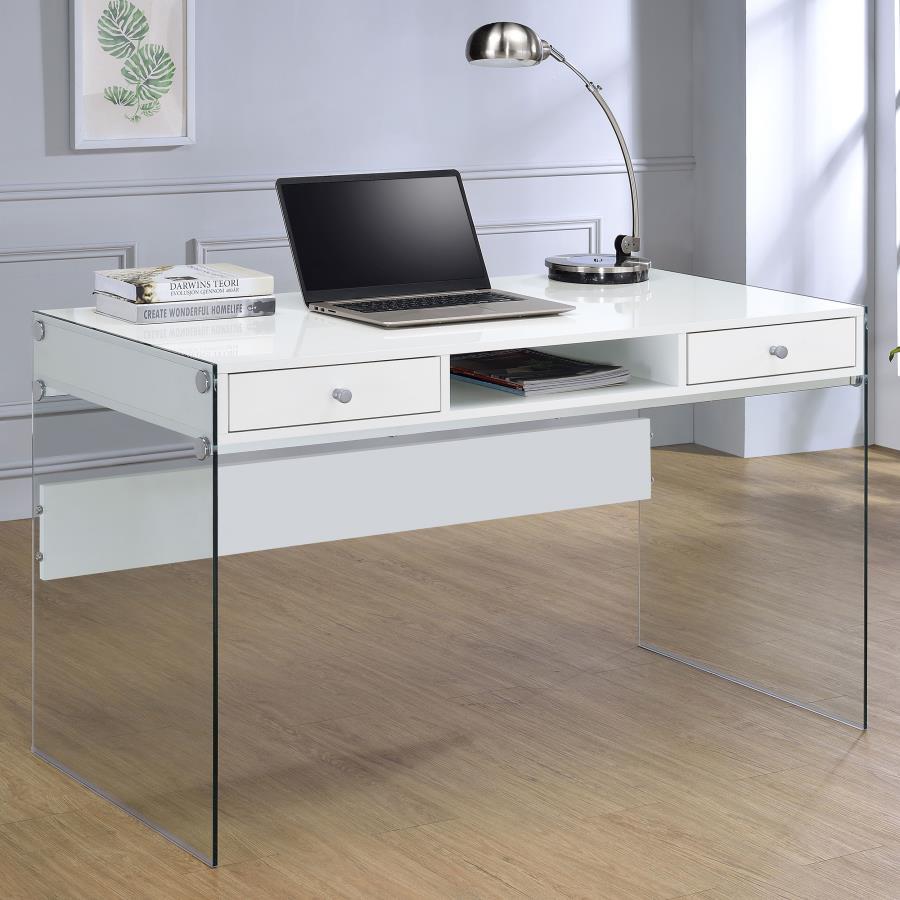 Dobrev 2-Drawer Writing Desk