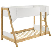Wyatt Wood Twin Over Twin Bunk Bed