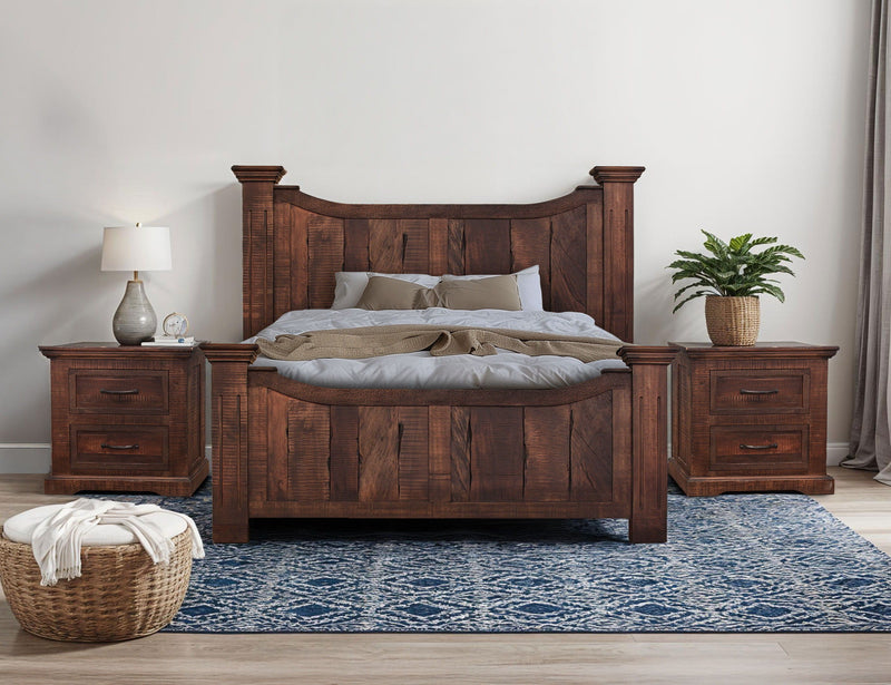 Madeira Nightstand in Deep Brown