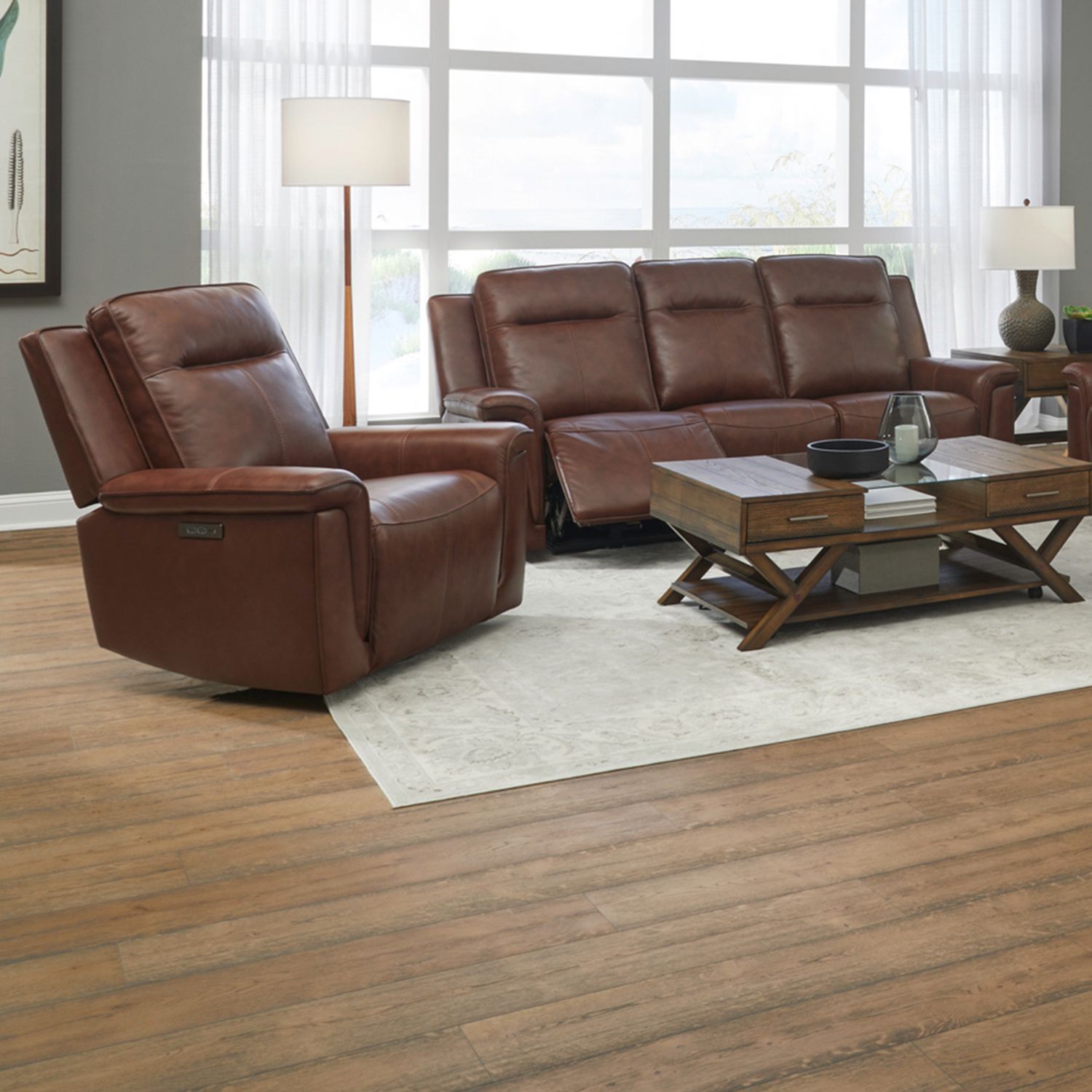 Avery - Transitional Sofa Set