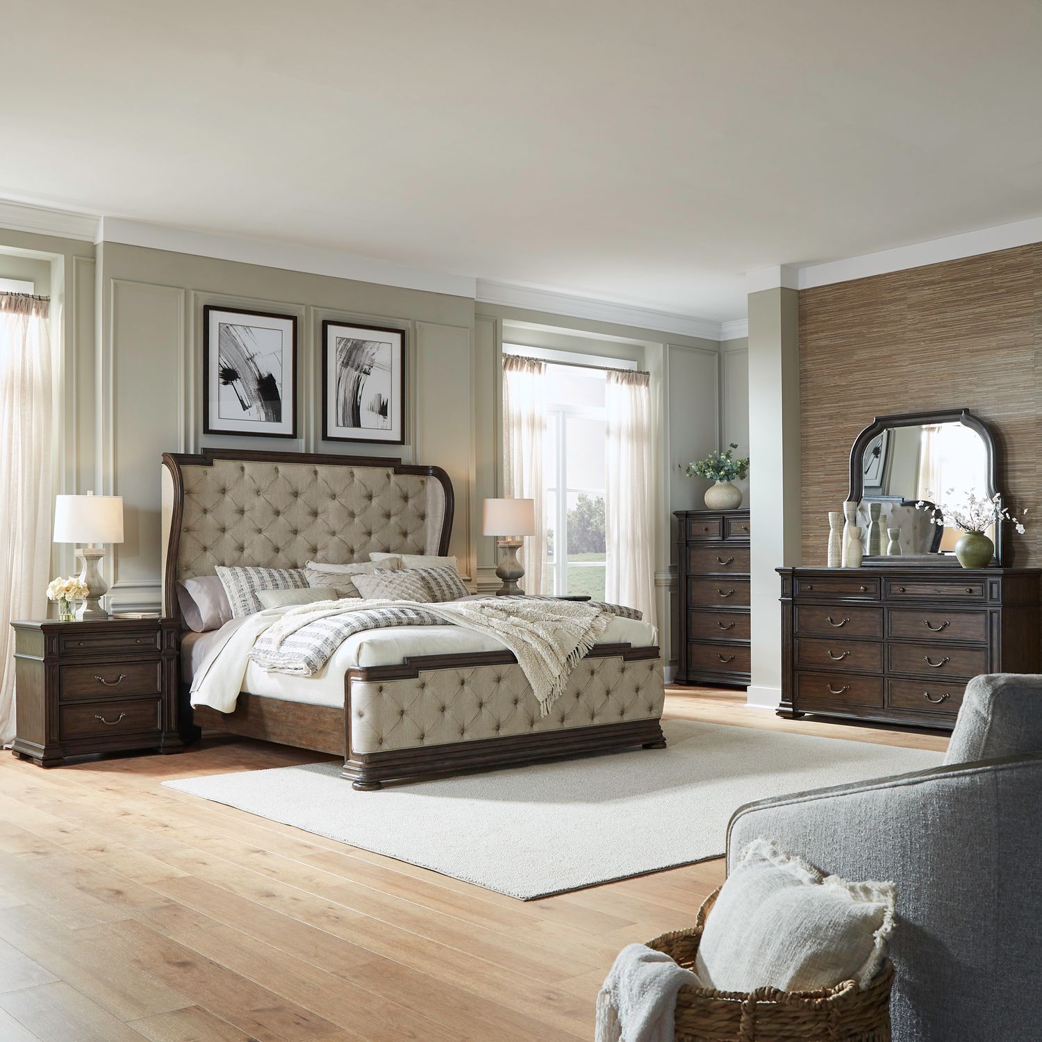 Provence Park 3-Piece, 4-Piece & 5-Piece Bedroom Set