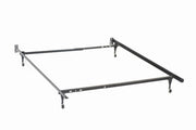 Metal Bed Frame with Adjustable Headboard