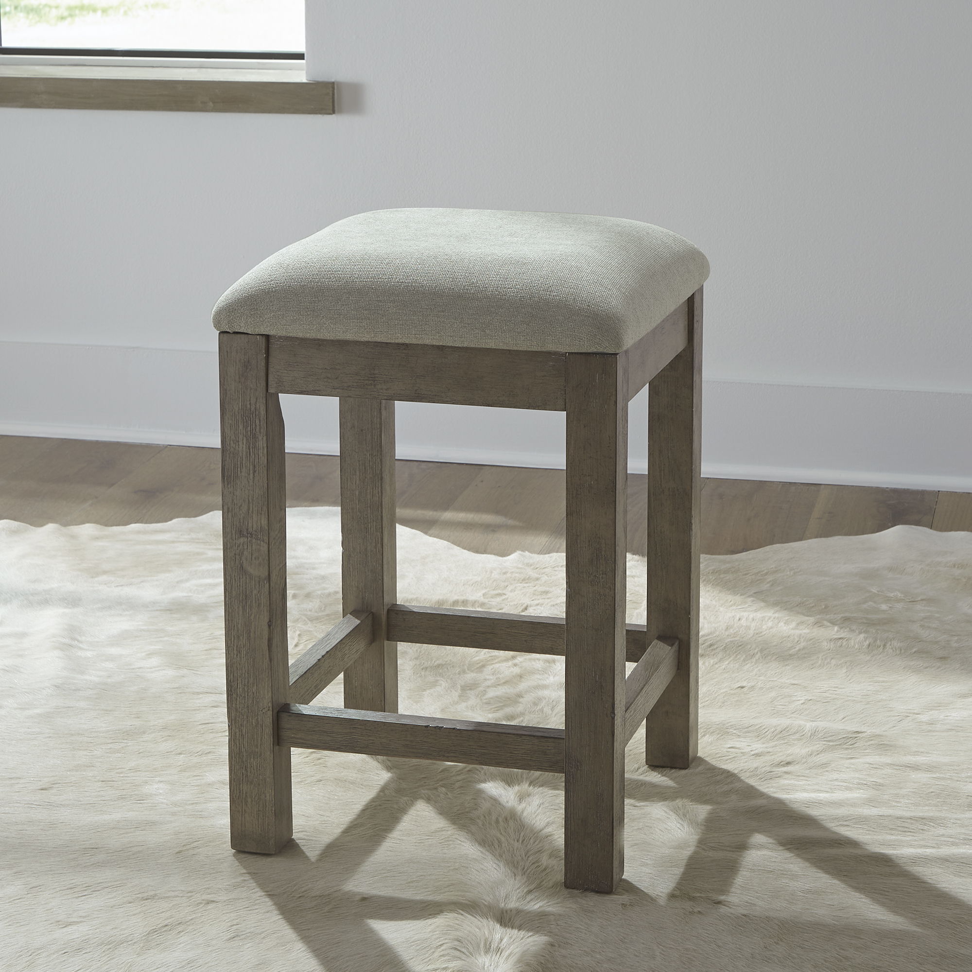 Bartlett Field Upholstered Console Stool