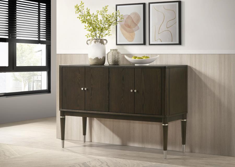 Reseda - 4-Door Dining Sideboard Server With Shelves