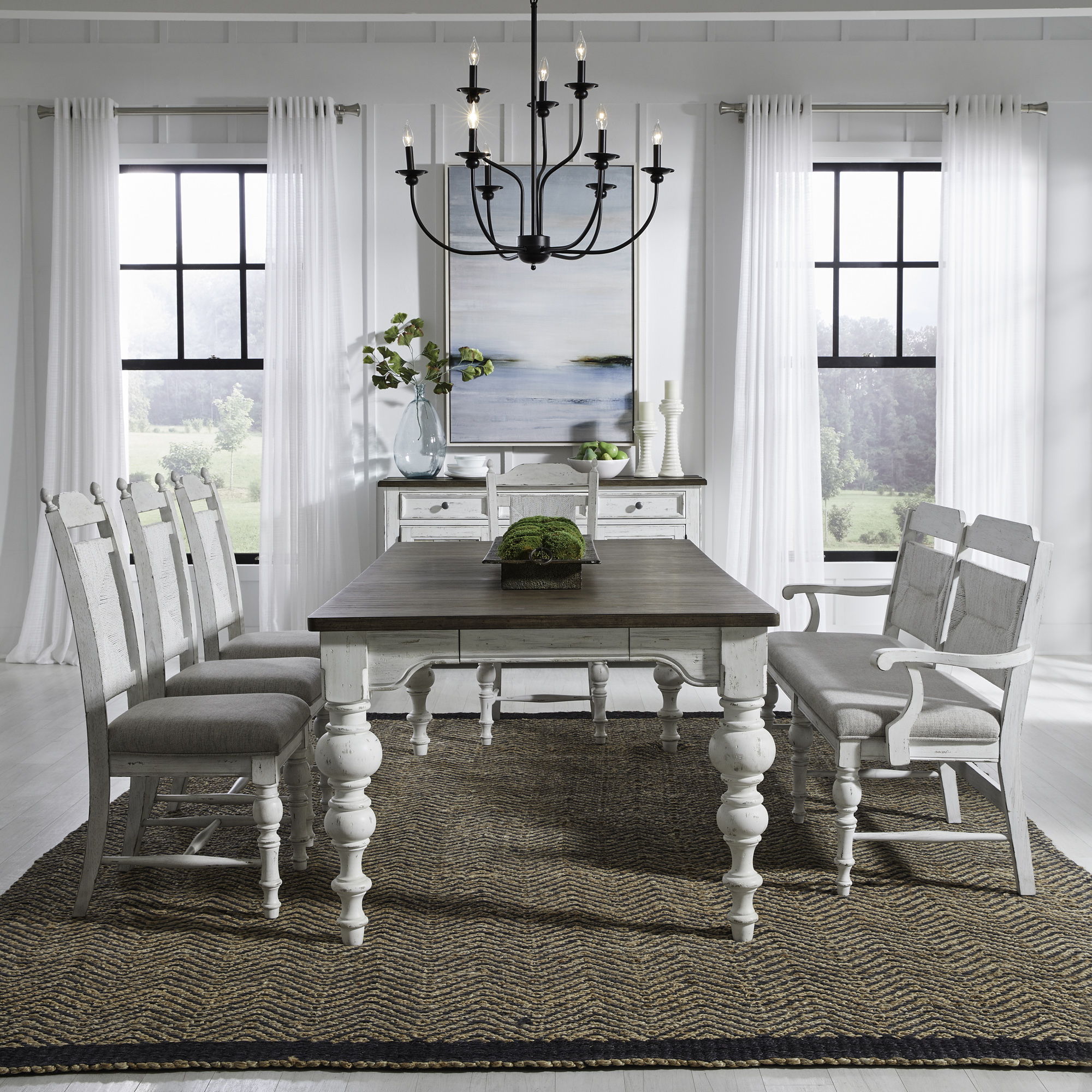 River Place Rectangular Table Set