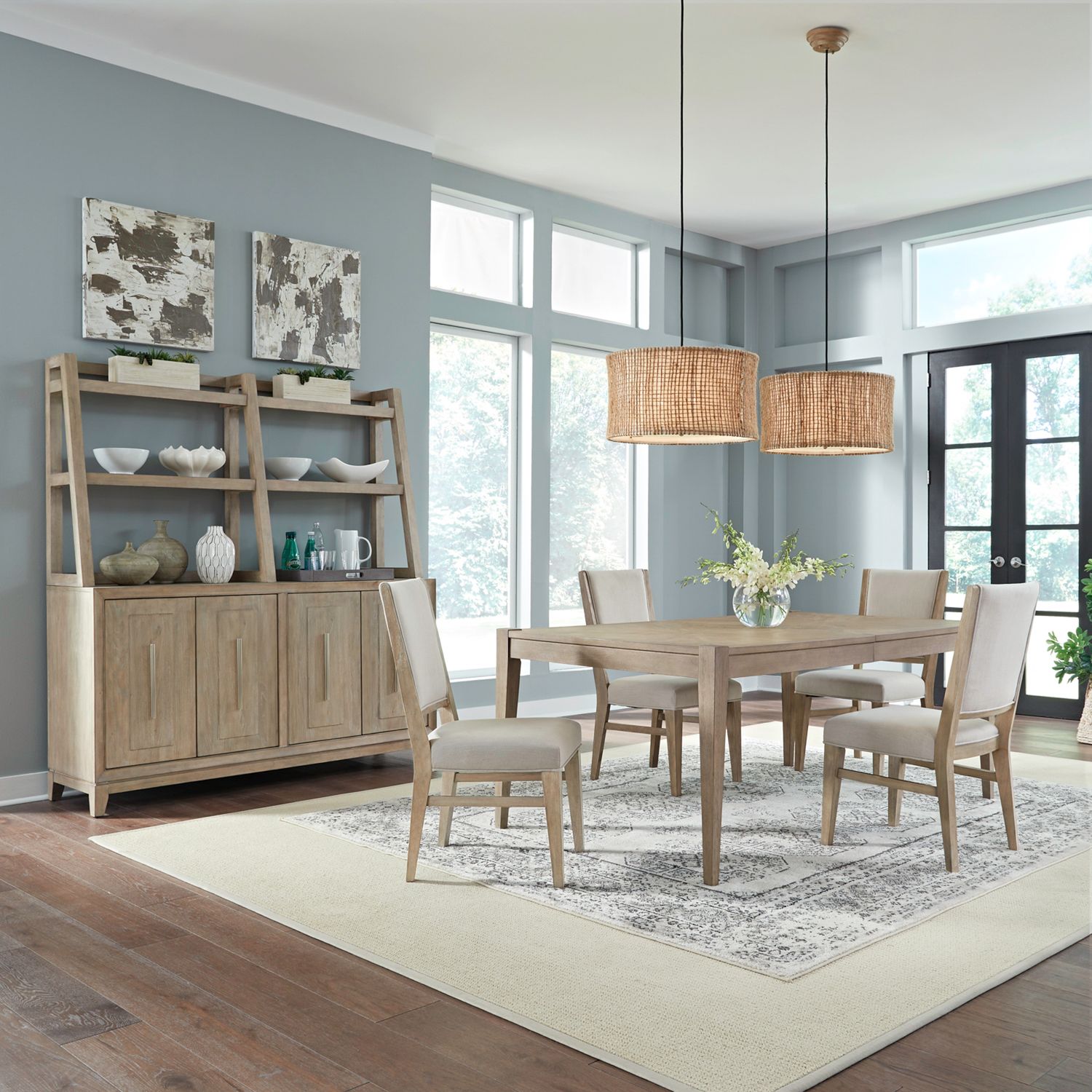 Brentwood 5 & 7 Piece Rectangular Table Set