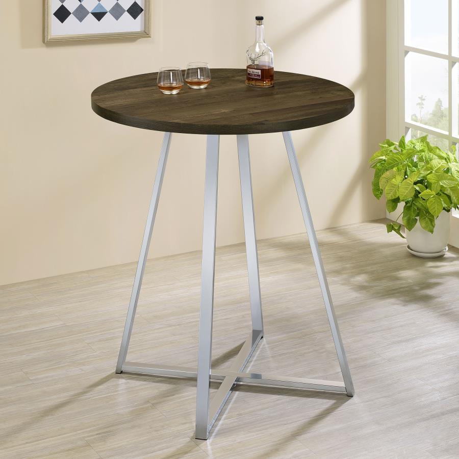 Burkhart Round Pub Height Bistro Bar Table