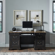 Meritage Jr Executive Desk in Black