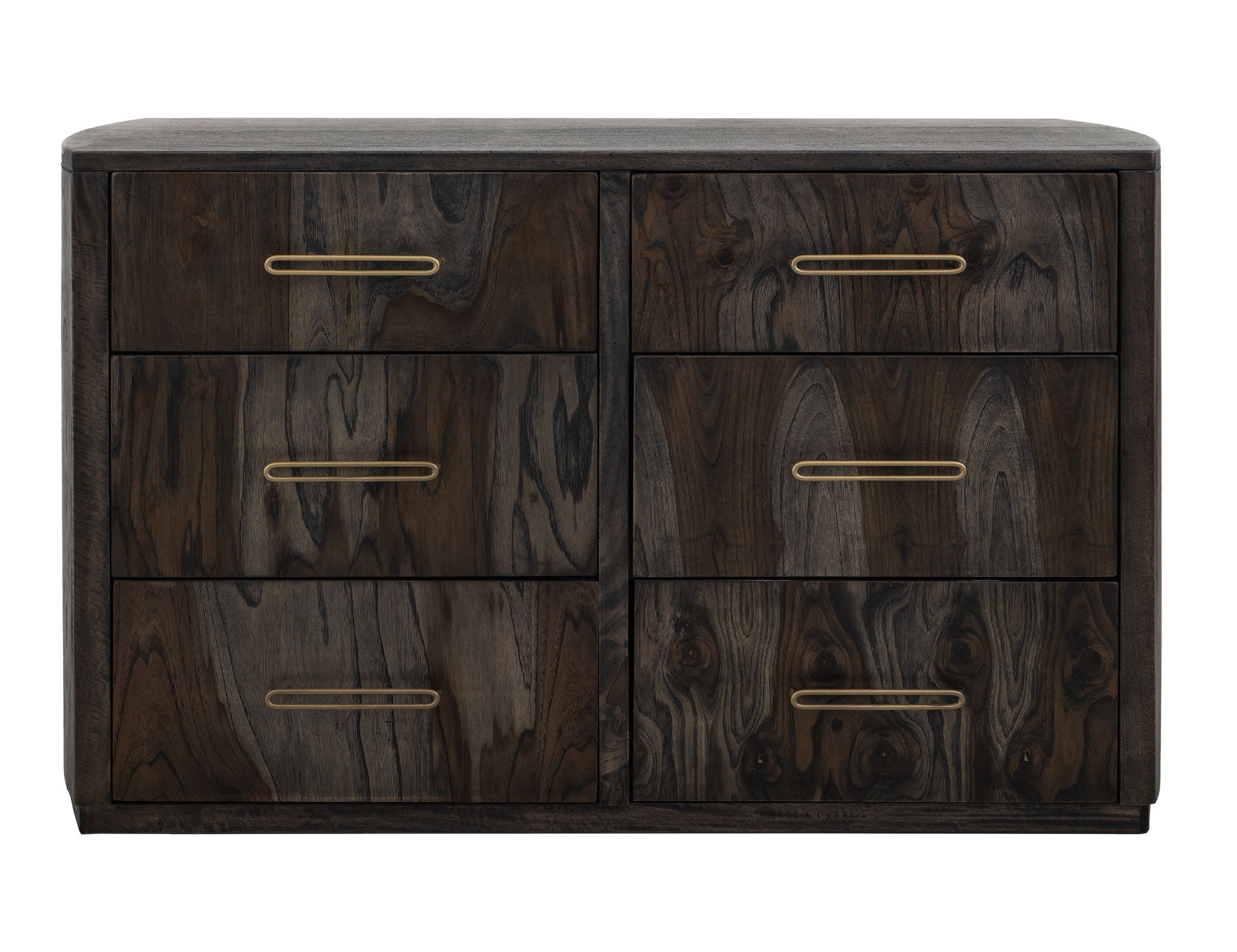 Balam 6 Dresser – Oil Black Mango & Teak Wood
