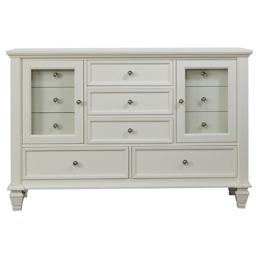 Sandy Beach 11-Drawer Rectangular Dresser