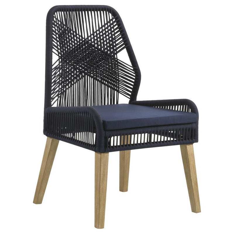 Nakia Woven Rope Dining Side Chairs – Set of 2