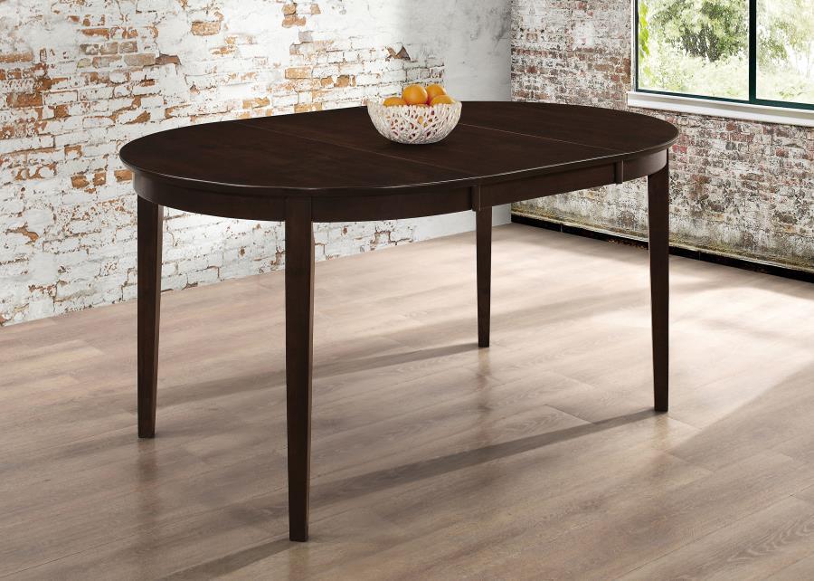 Gabriel Oval Extension Leaf Dining Table