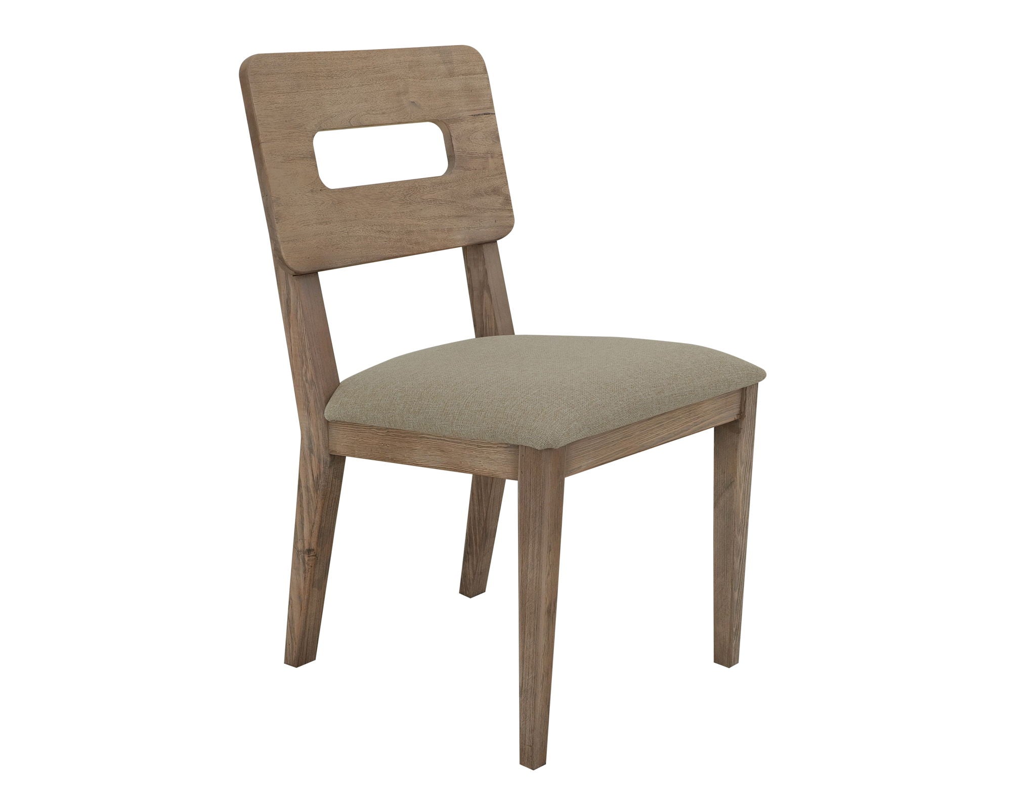 Luma Set of 2 Chairs in Sand Brown Melina Wood