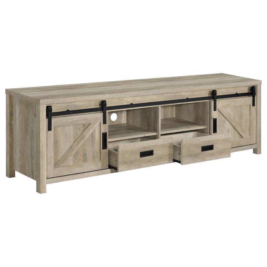 Madra 2-Door Engineered Wood TV Stand