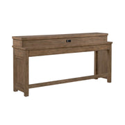 Pinebrook Ridge Console Bar Table in Light Brown