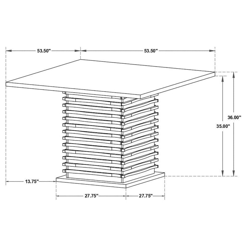 Stanton Square Counter Height Dining Table Set