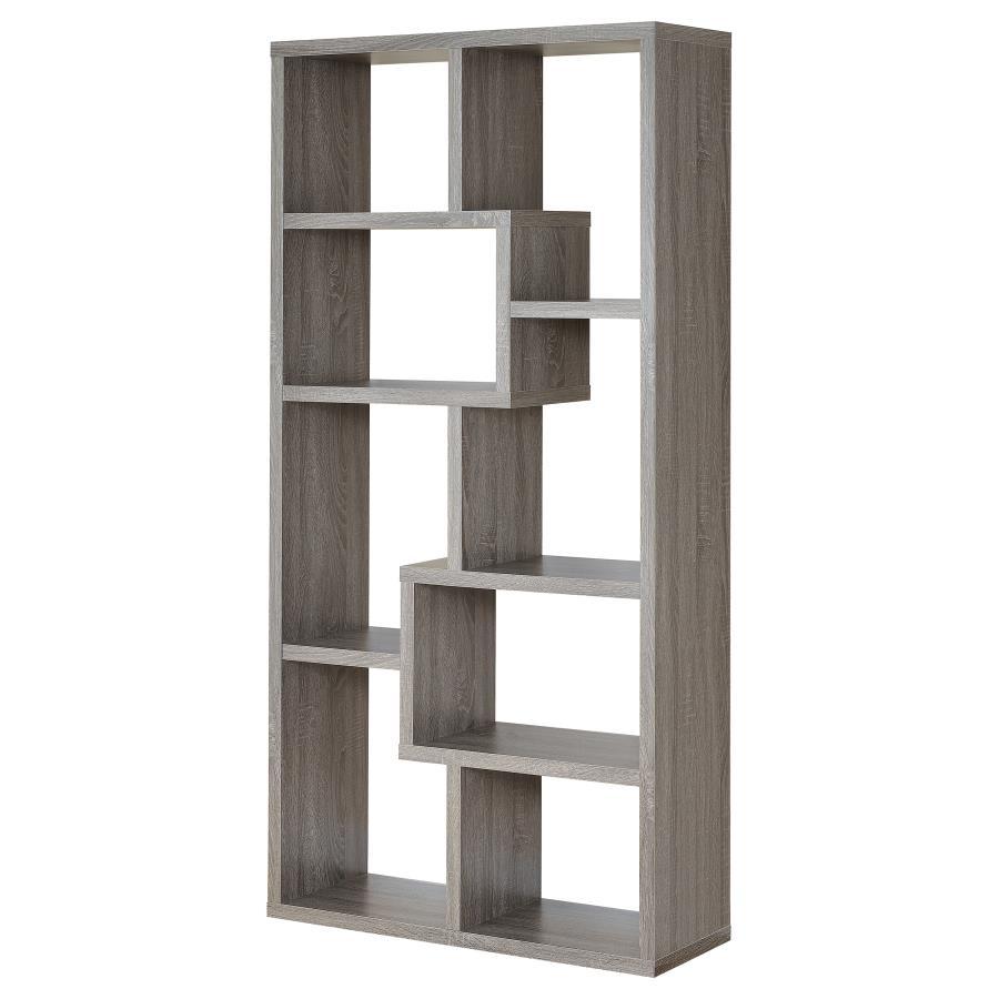 Theo 7-Shelf Bookshelf