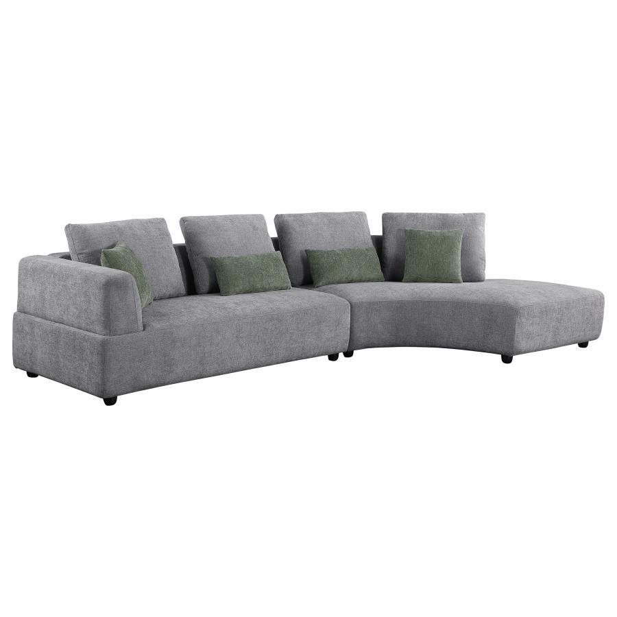 Toscano Upholstered Sectional Sofa