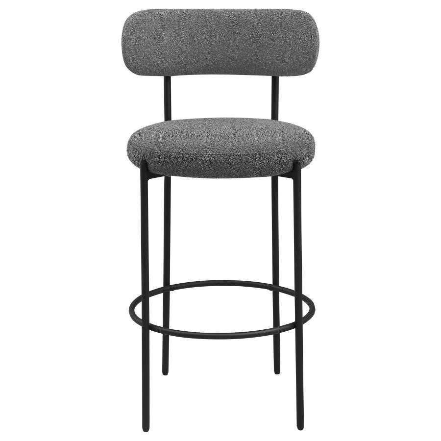 Viola Boucle Upholstered Bar Stool Set of 2
