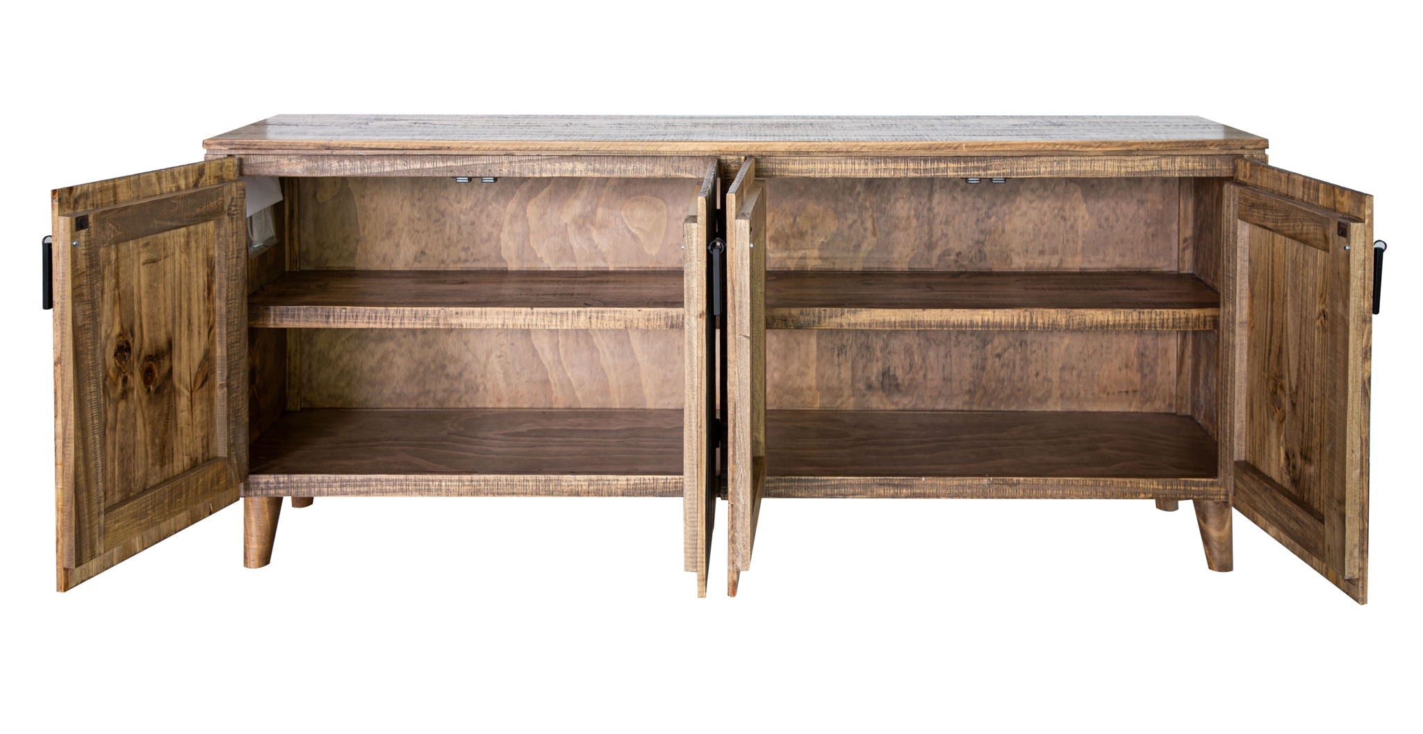 Tiza 4-Door Console – Peanut Brown & Blue