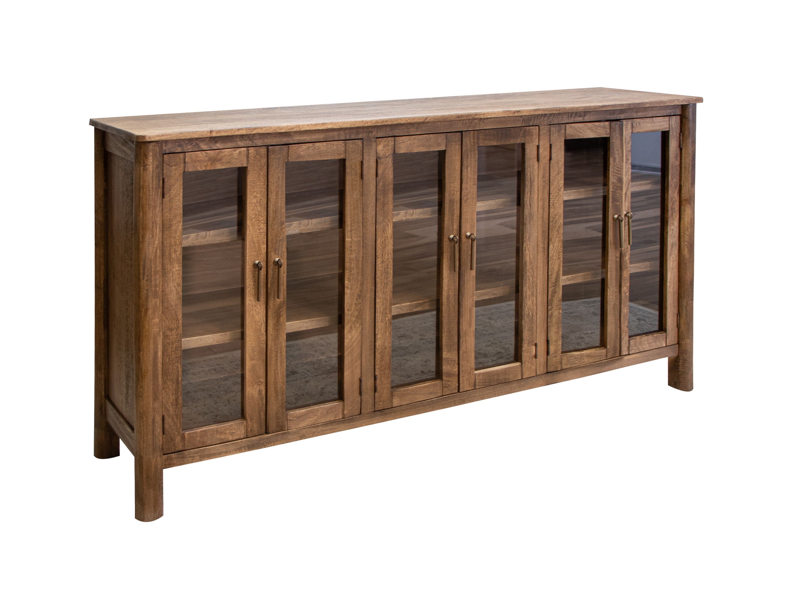 Olimpia Towny Brown 6-Door Console