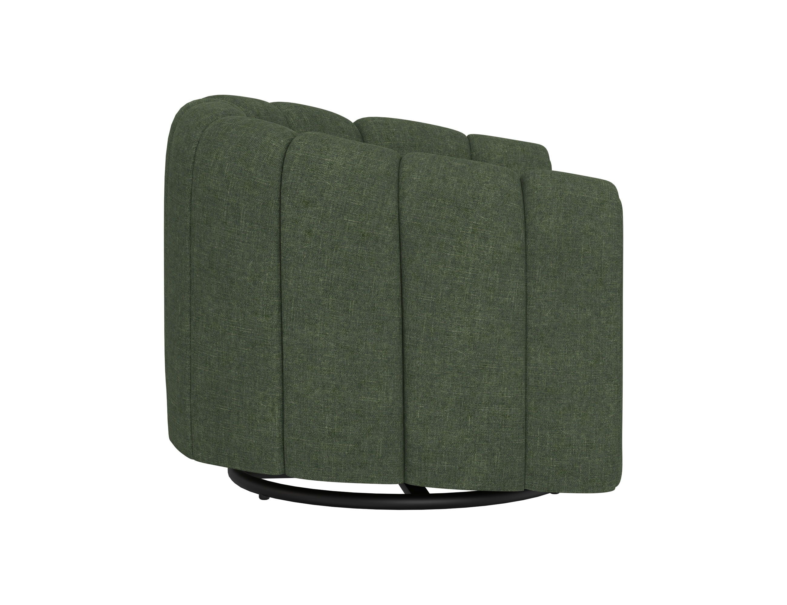 Viera Armchair Swivel Glider Wooden Frame